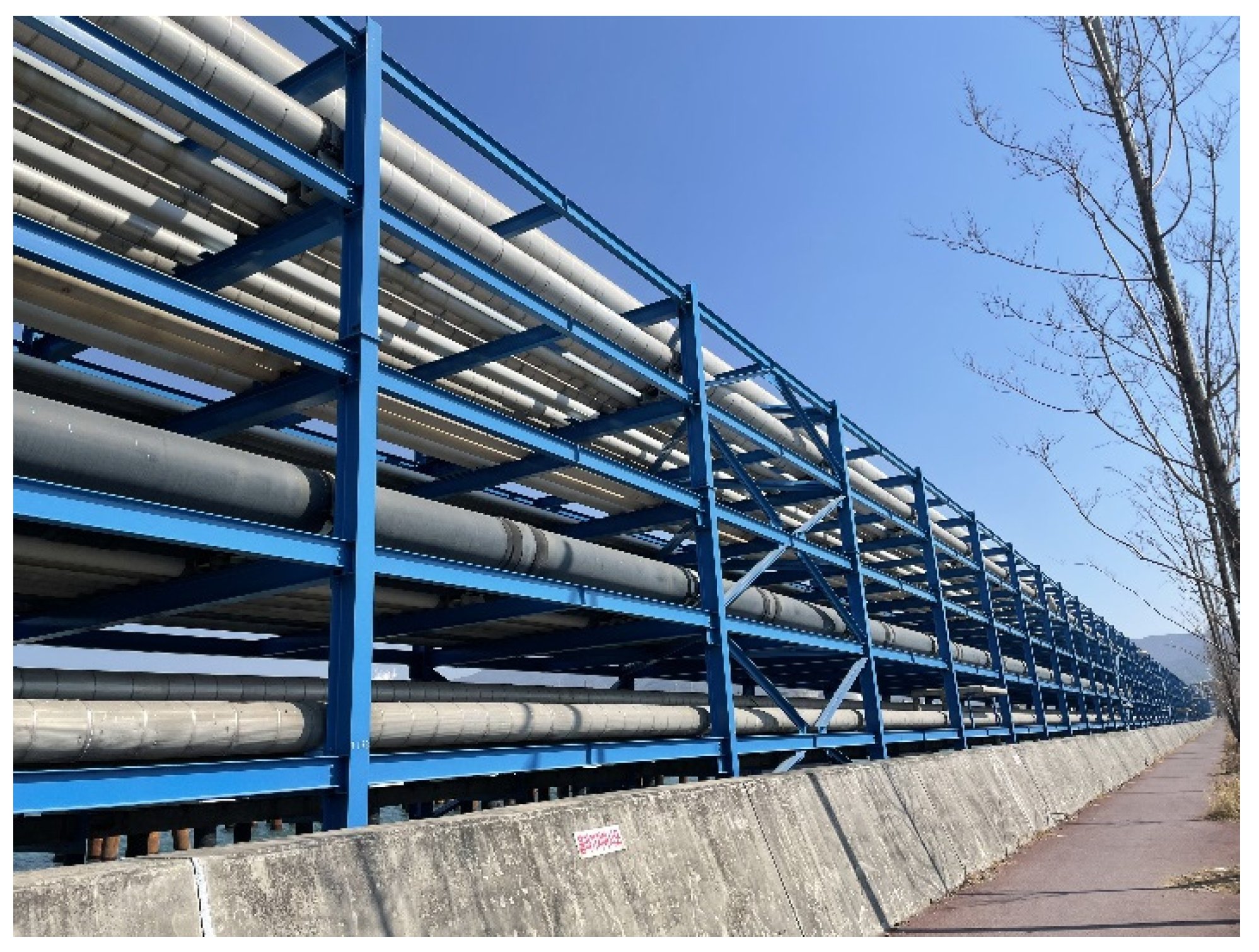 FERONIX corrosion protection for Pipe Racks